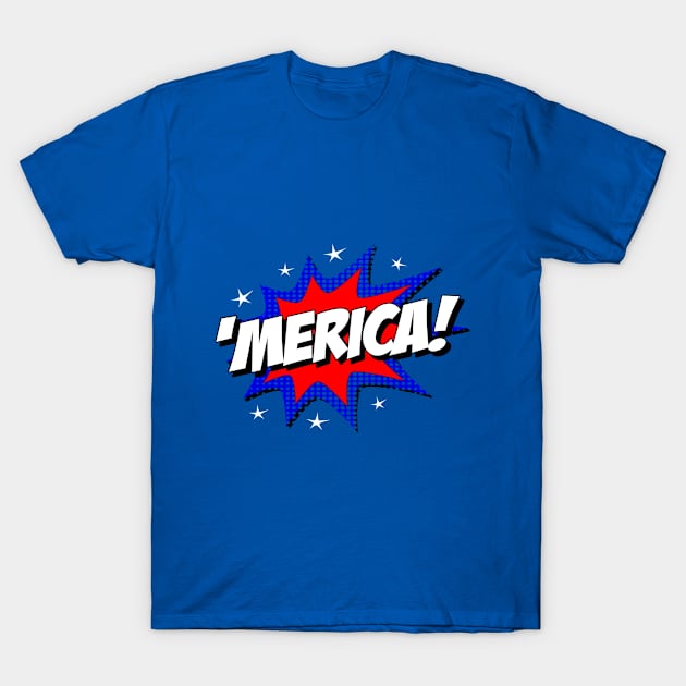 'Merica T-Shirt T-Shirt by Flippin' Sweet Gear